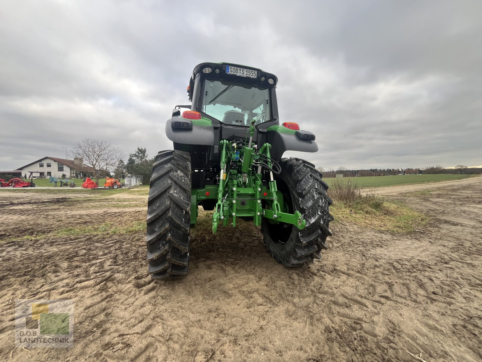 Traktor tipa John Deere 6155MH Hochrad Spargel > 80cm Bodenfreiheit, Gebrauchtmaschine u Langweid am Lech (Slika 11)