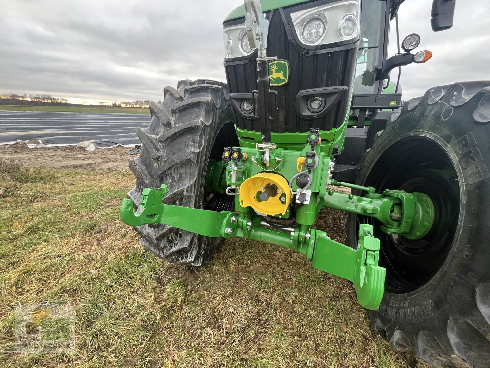 Traktor del tipo John Deere 6155MH Hochrad Spargel > 80cm Bodenfreiheit, Gebrauchtmaschine In Langweid am Lech (Immagine 14)