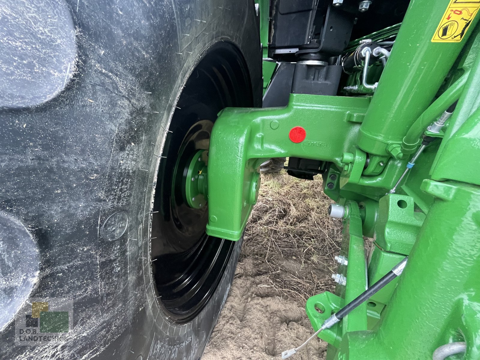 Traktor del tipo John Deere 6155MH Hochrad Spargel > 80cm Bodenfreiheit, Gebrauchtmaschine In Langweid am Lech (Immagine 16)