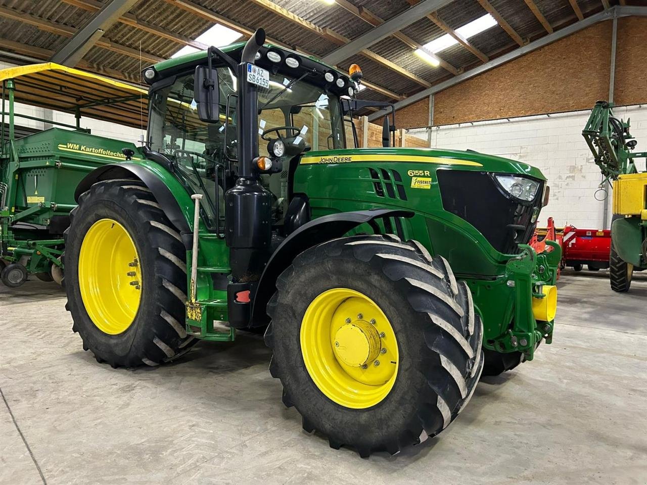 Traktor Türe ait John Deere 6155R AP40, Gebrauchtmaschine içinde Worms (resim 2)