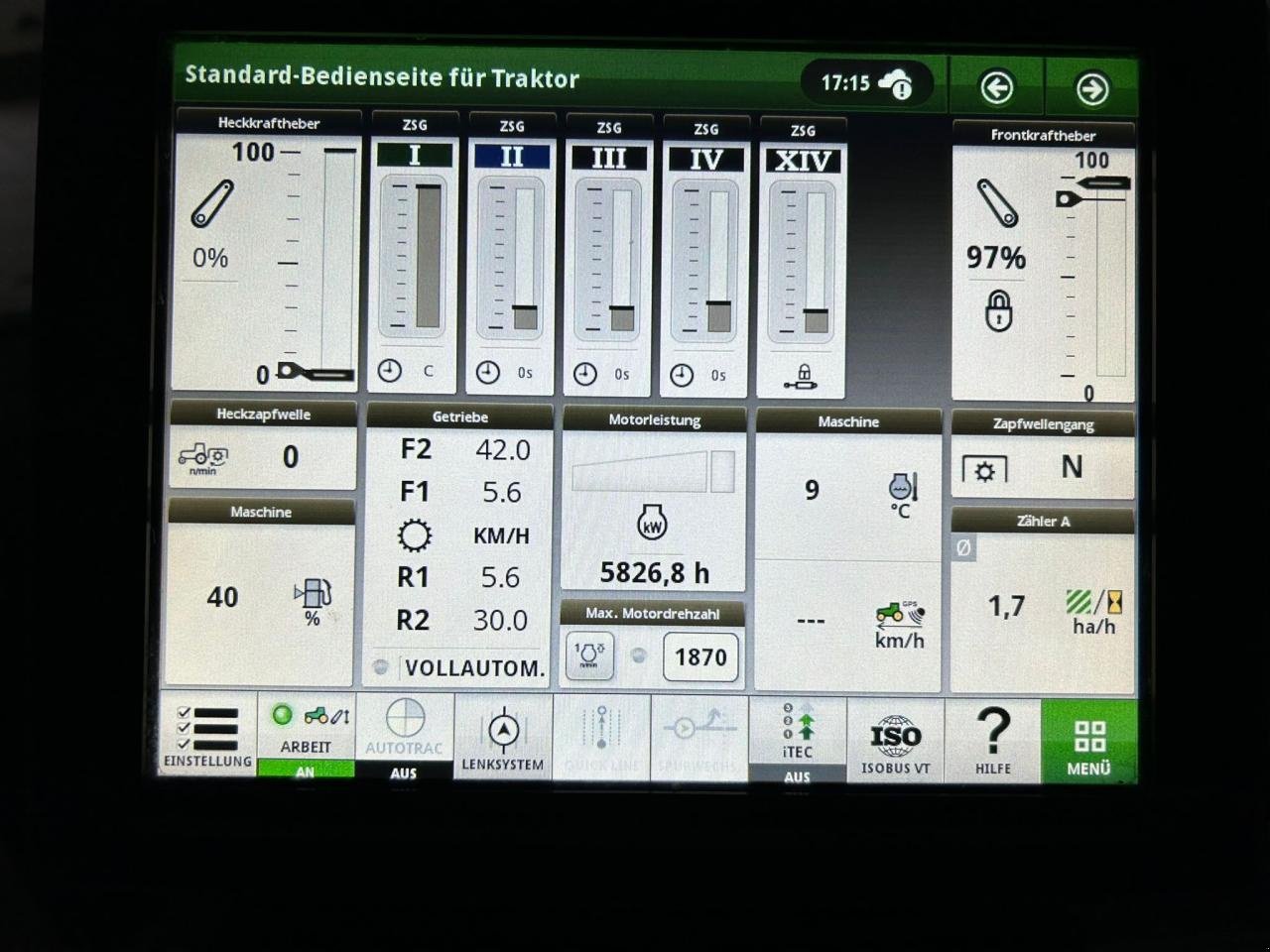 Traktor a típus John Deere 6155R AP40, Gebrauchtmaschine ekkor: Worms (Kép 5)