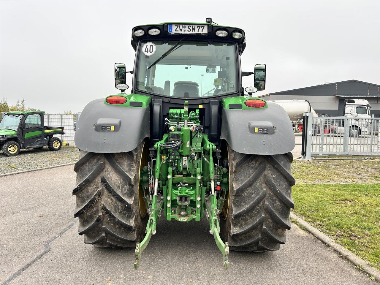 Traktor van het type John Deere 6155R Autopowr, Gebrauchtmaschine in Zweibrücken (Foto 6)