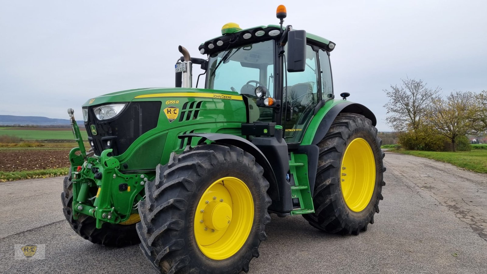 Traktor des Typs John Deere 6155R Pro AutoTrac, Gebrauchtmaschine in Willanzheim (Bild 1)