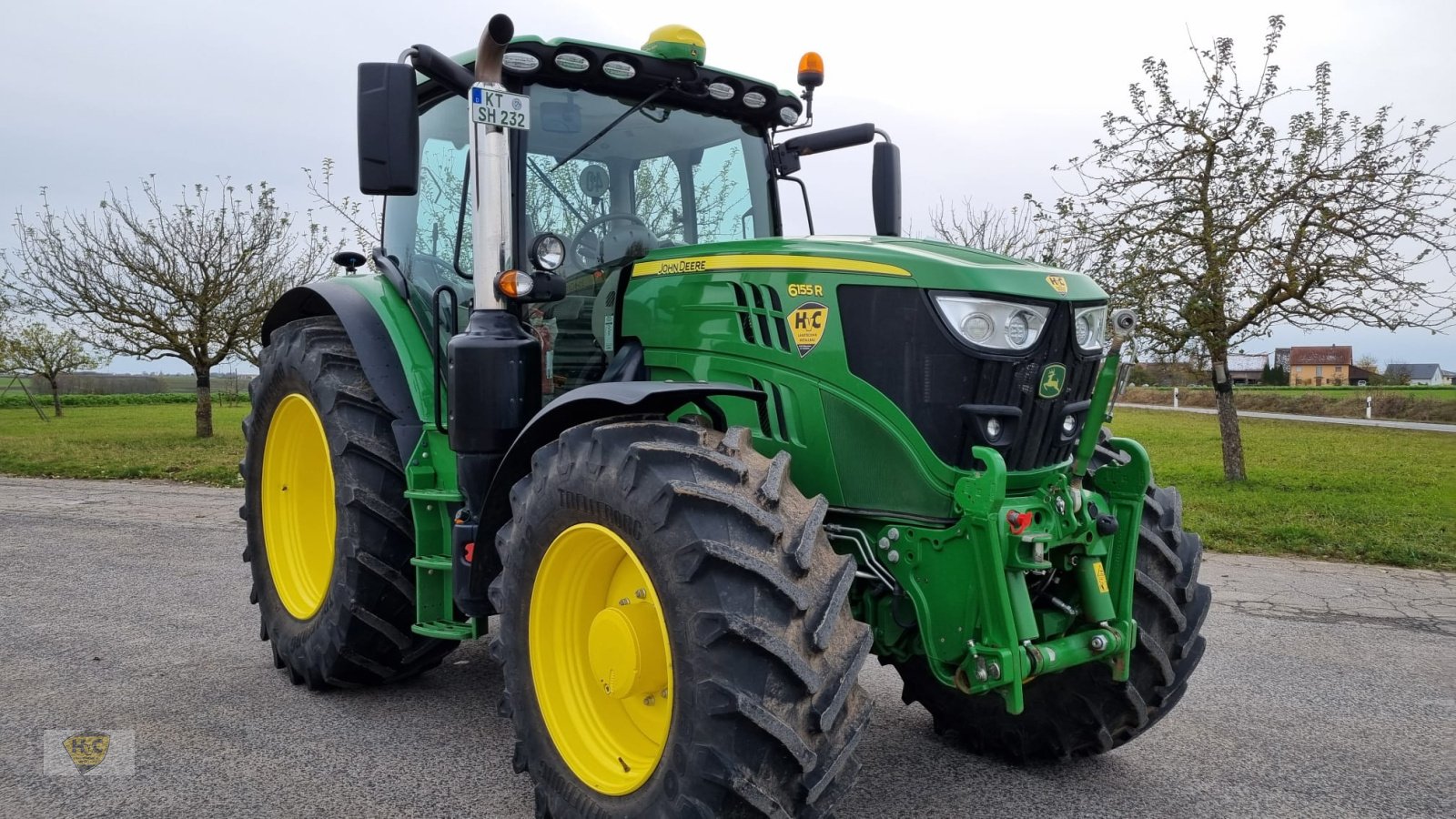 Traktor des Typs John Deere 6155R Pro AutoTrac, Gebrauchtmaschine in Willanzheim (Bild 2)