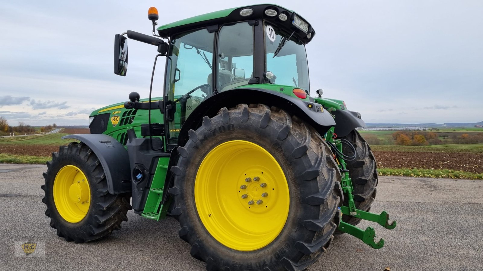 Traktor des Typs John Deere 6155R Pro AutoTrac, Gebrauchtmaschine in Willanzheim (Bild 7)