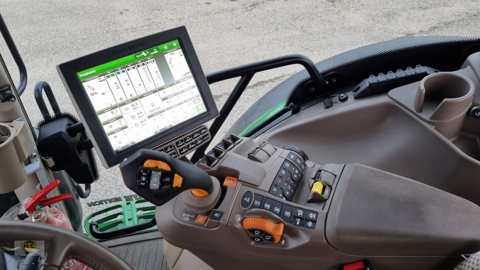 Traktor des Typs John Deere 6155R Pro AutoTrac, Gebrauchtmaschine in Willanzheim (Bild 10)