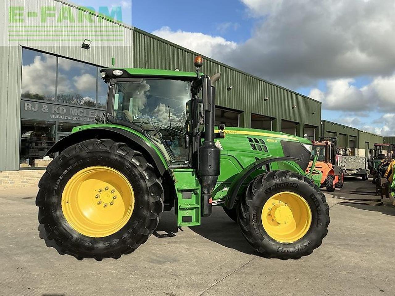 Traktor типа John Deere 6155r tractor (st21402), Gebrauchtmaschine в SHAFTESBURY (Фотография 2)