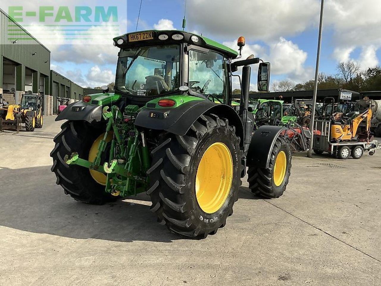 Traktor a típus John Deere 6155r tractor (st21402), Gebrauchtmaschine ekkor: SHAFTESBURY (Kép 9)