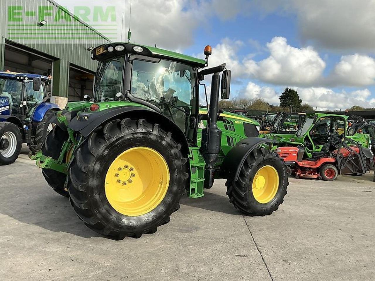 Traktor типа John Deere 6155r tractor (st21402), Gebrauchtmaschine в SHAFTESBURY (Фотография 10)