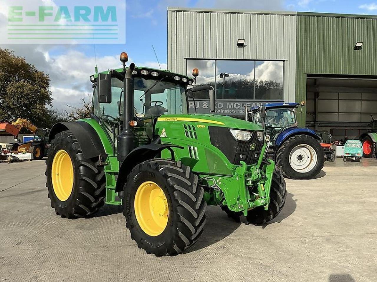 Traktor a típus John Deere 6155r tractor (st21402), Gebrauchtmaschine ekkor: SHAFTESBURY (Kép 11)