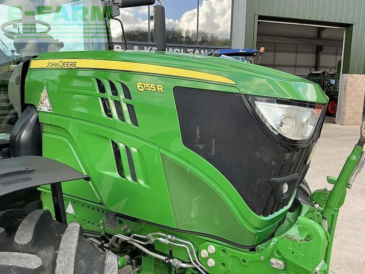 Traktor типа John Deere 6155r tractor (st21402), Gebrauchtmaschine в SHAFTESBURY (Фотография 20)