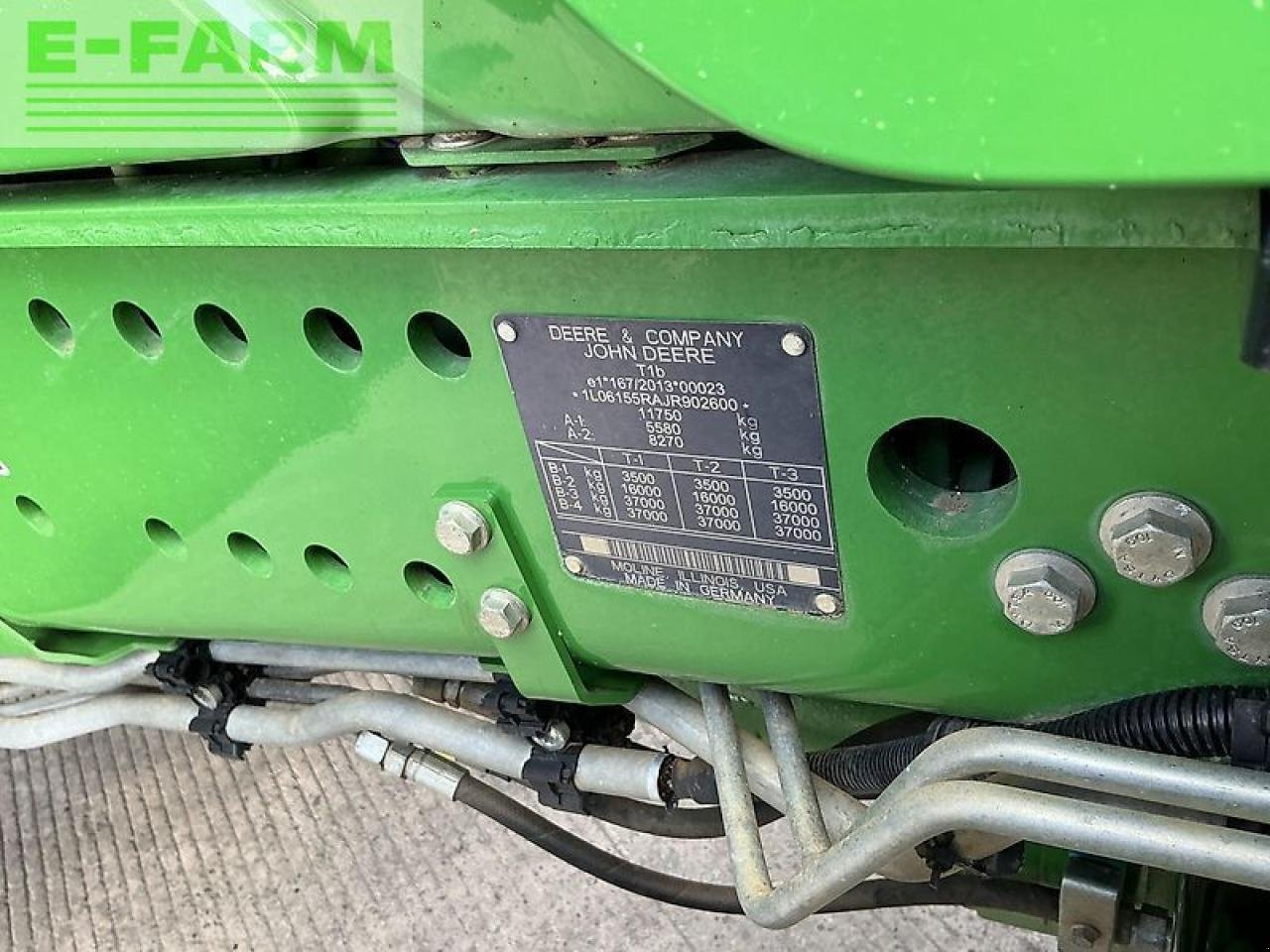 Traktor a típus John Deere 6155r tractor (st21402), Gebrauchtmaschine ekkor: SHAFTESBURY (Kép 21)