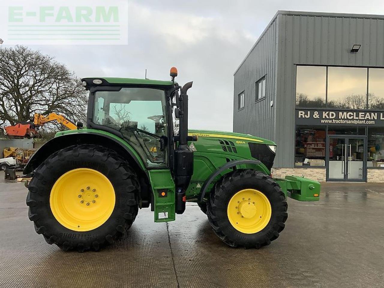 Traktor типа John Deere 6155r tractor (st21774), Gebrauchtmaschine в SHAFTESBURY (Фотография 1)