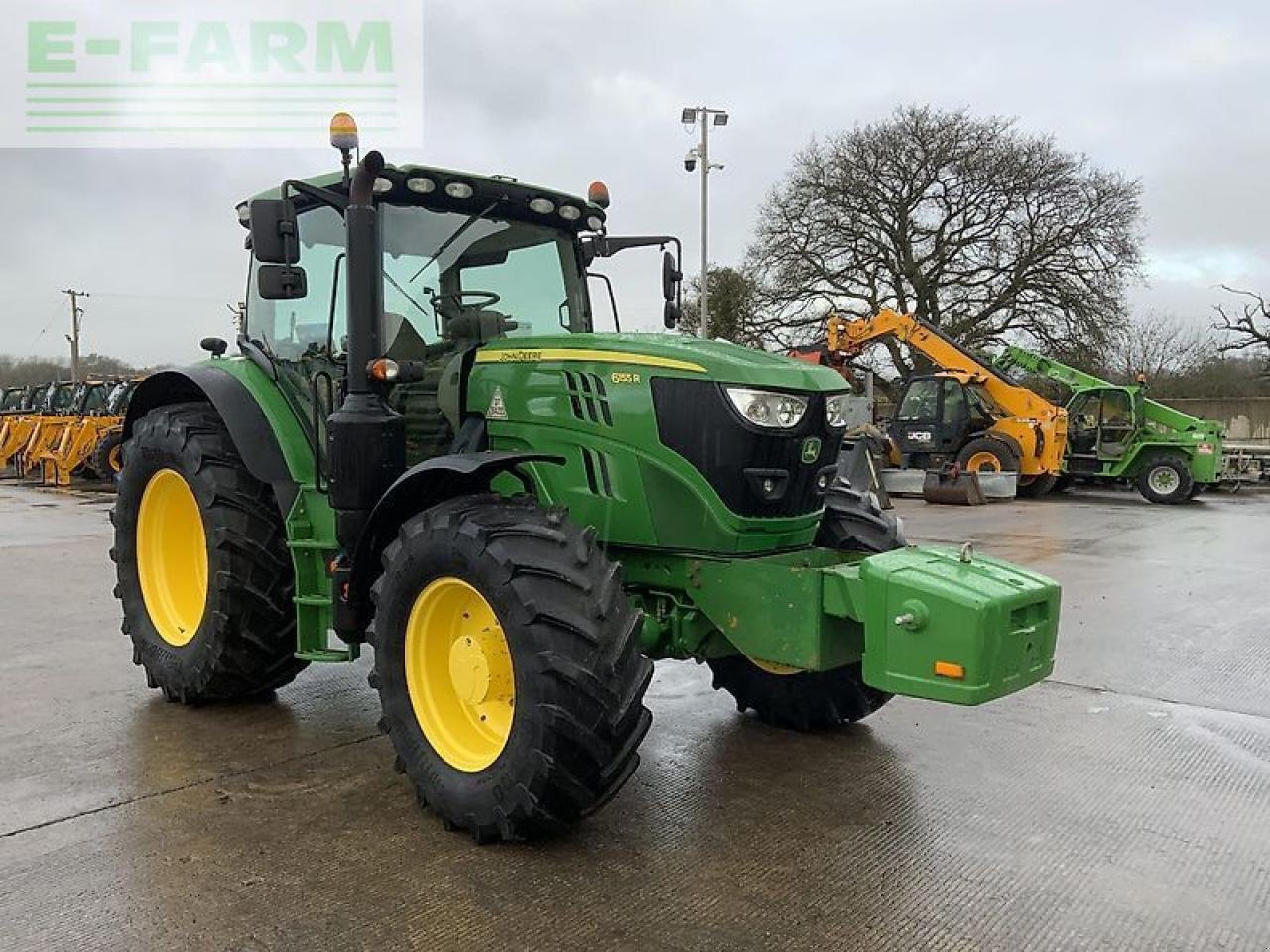 Traktor типа John Deere 6155r tractor (st21774), Gebrauchtmaschine в SHAFTESBURY (Фотография 2)