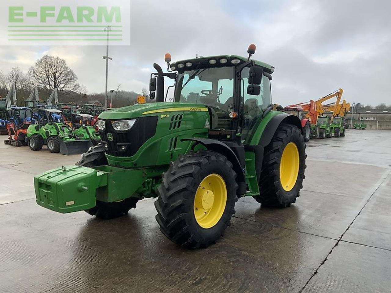 Traktor типа John Deere 6155r tractor (st21774), Gebrauchtmaschine в SHAFTESBURY (Фотография 4)