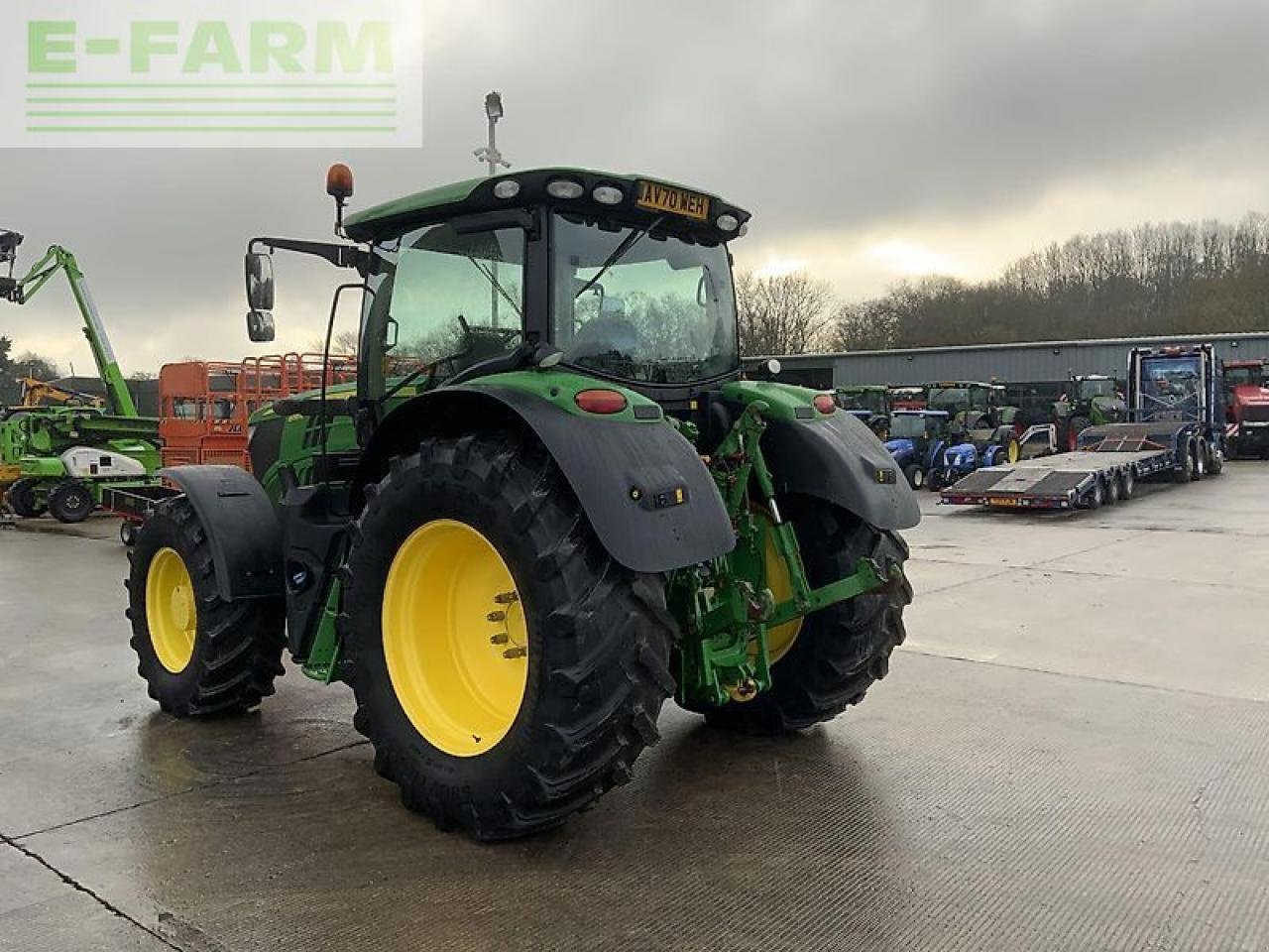 Traktor типа John Deere 6155r tractor (st21774), Gebrauchtmaschine в SHAFTESBURY (Фотография 8)