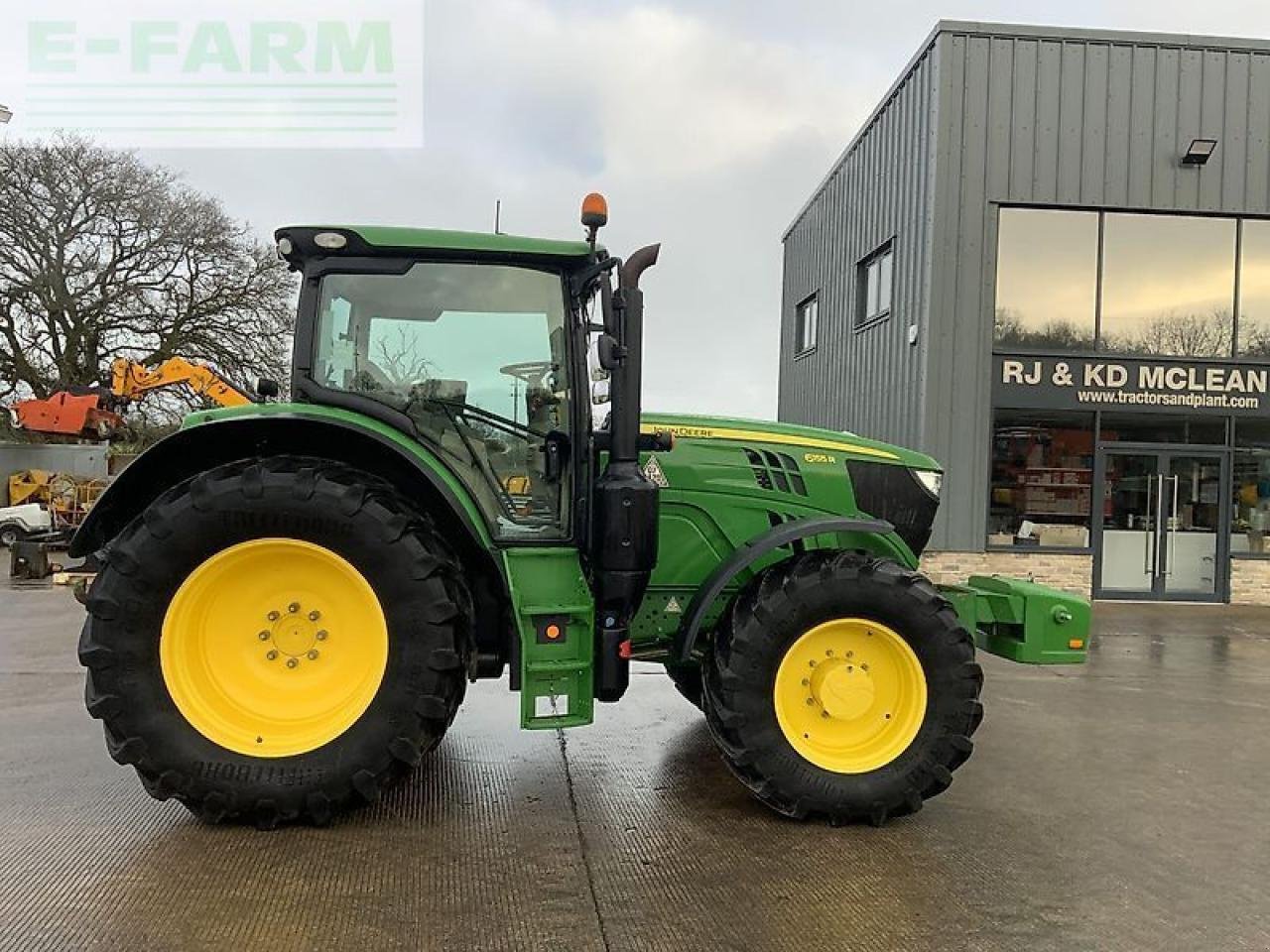 Traktor типа John Deere 6155r tractor (st21774), Gebrauchtmaschine в SHAFTESBURY (Фотография 11)