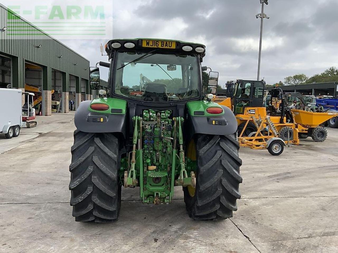 Traktor a típus John Deere 6155r tractor, Gebrauchtmaschine ekkor: SHAFTESBURY (Kép 2)