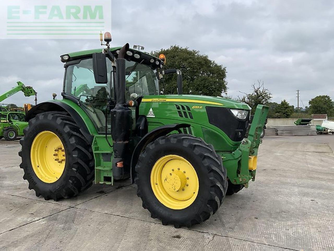 Traktor des Typs John Deere 6155r tractor, Gebrauchtmaschine in SHAFTESBURY (Bild 8)