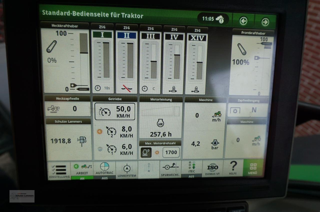 Traktor typu John Deere 6155R Ultimate Command Pro FZW, Gebrauchtmaschine w Borken (Zdjęcie 17)