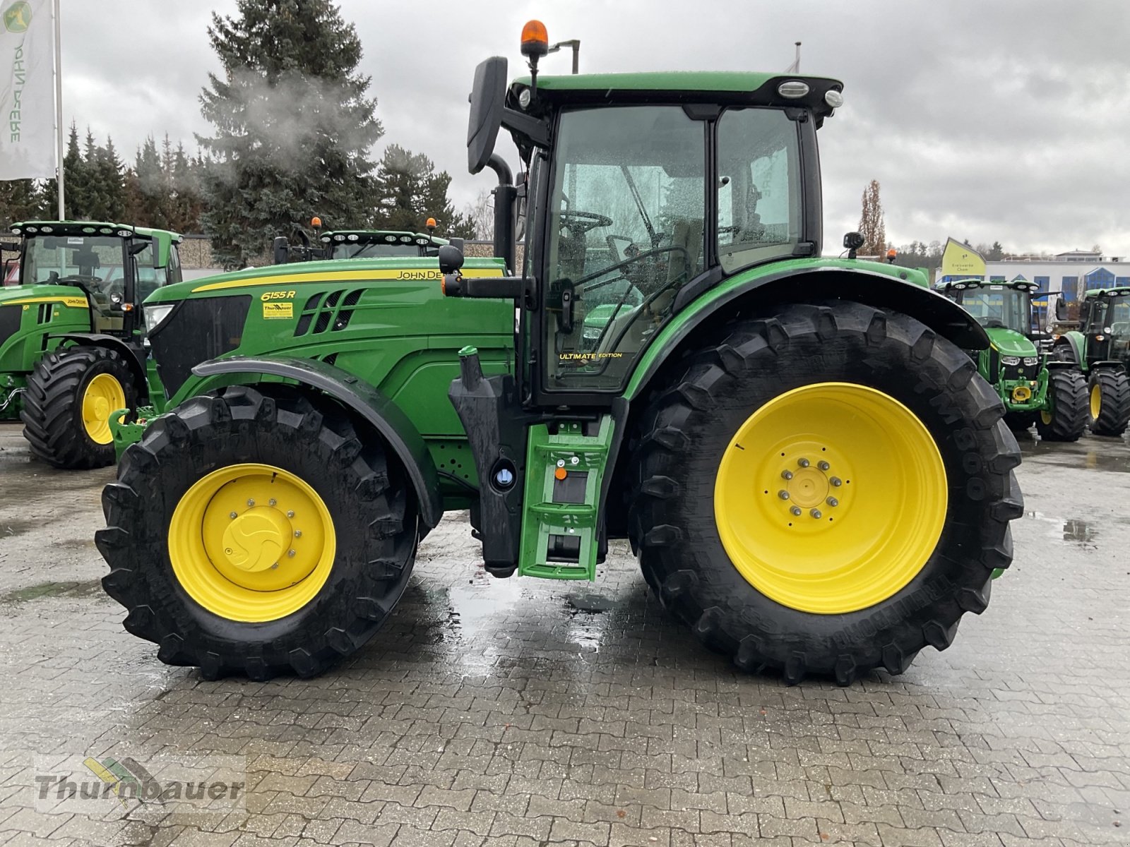 Traktor van het type John Deere 6155R Ultimate-Edition, Gebrauchtmaschine in Cham (Foto 3)