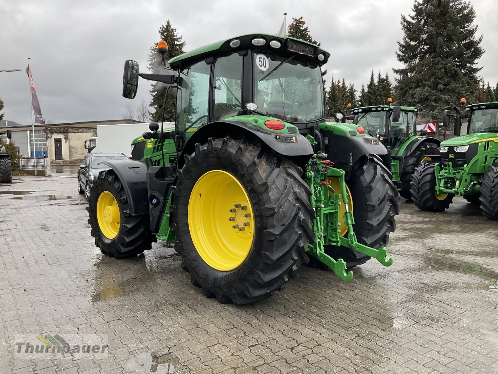 Traktor van het type John Deere 6155R Ultimate-Edition, Gebrauchtmaschine in Cham (Foto 5)