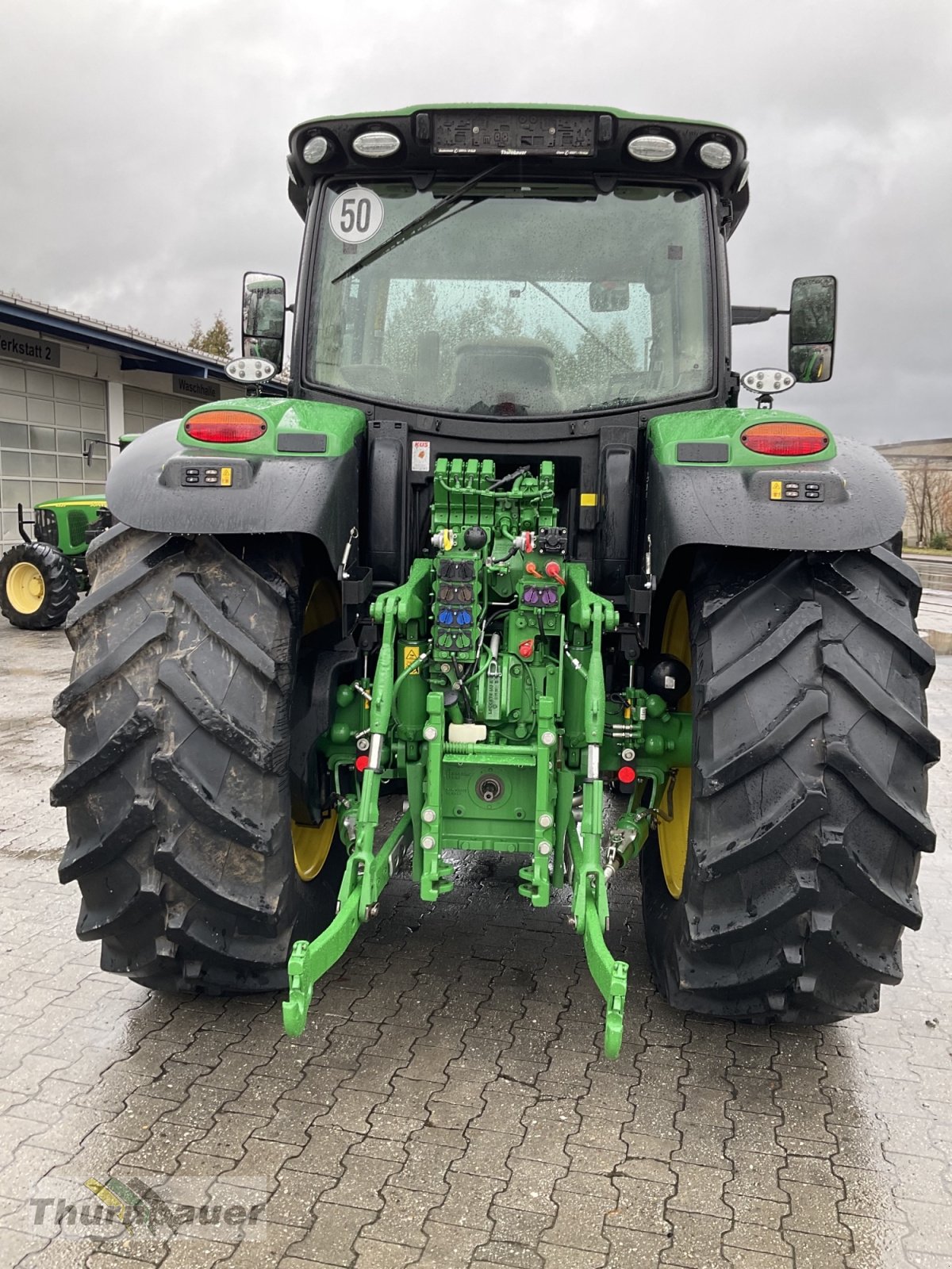 Traktor van het type John Deere 6155R Ultimate-Edition, Gebrauchtmaschine in Cham (Foto 8)