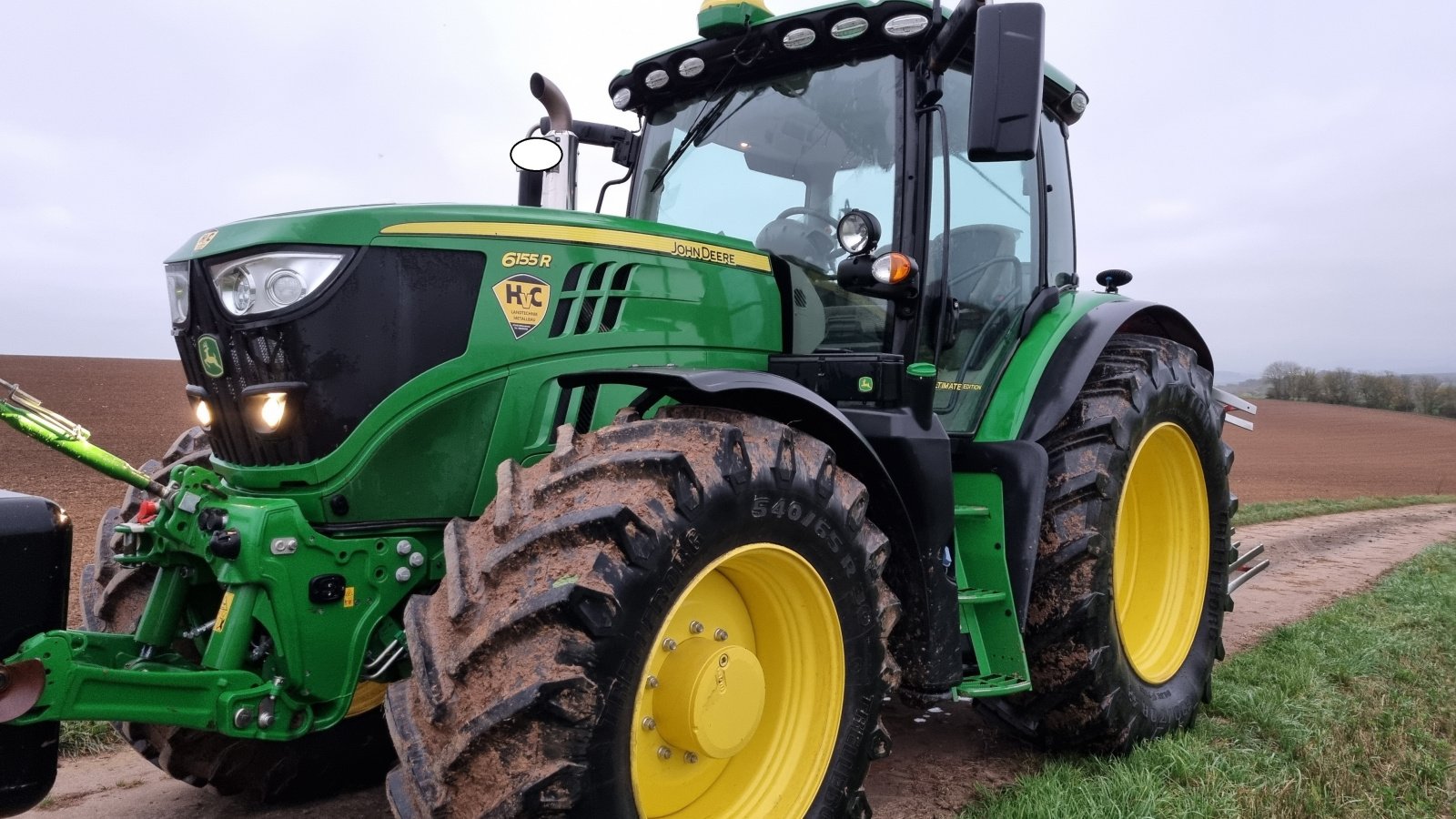 Traktor des Typs John Deere 6155R Ultimate Edition, Gebrauchtmaschine in Martinsheim (Bild 1)