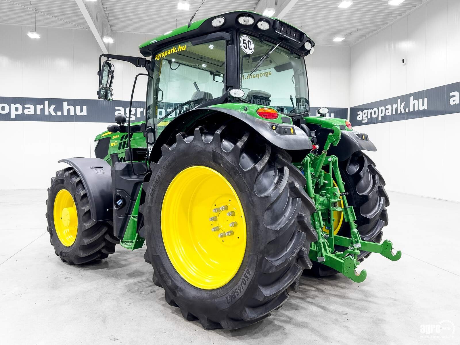 Traktor Türe ait John Deere 6155R, Gebrauchtmaschine içinde Csengele (resim 4)