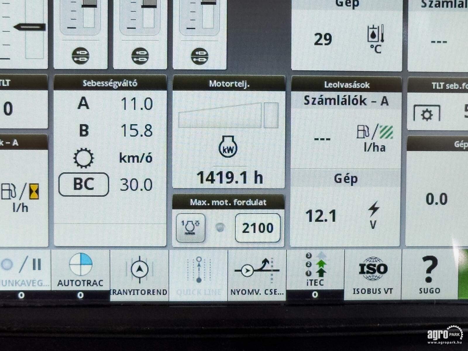 Traktor Türe ait John Deere 6155R, Gebrauchtmaschine içinde Csengele (resim 10)