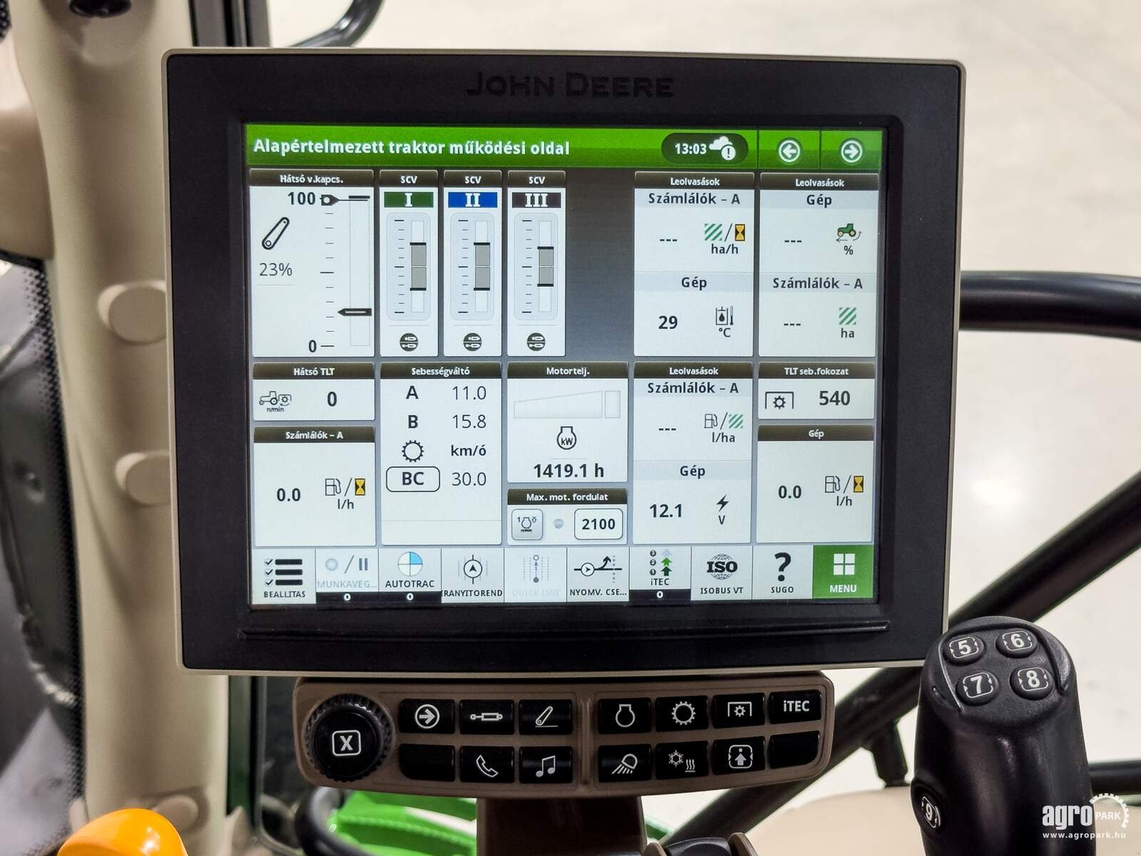 Traktor typu John Deere 6155R, Gebrauchtmaschine w Csengele (Zdjęcie 19)