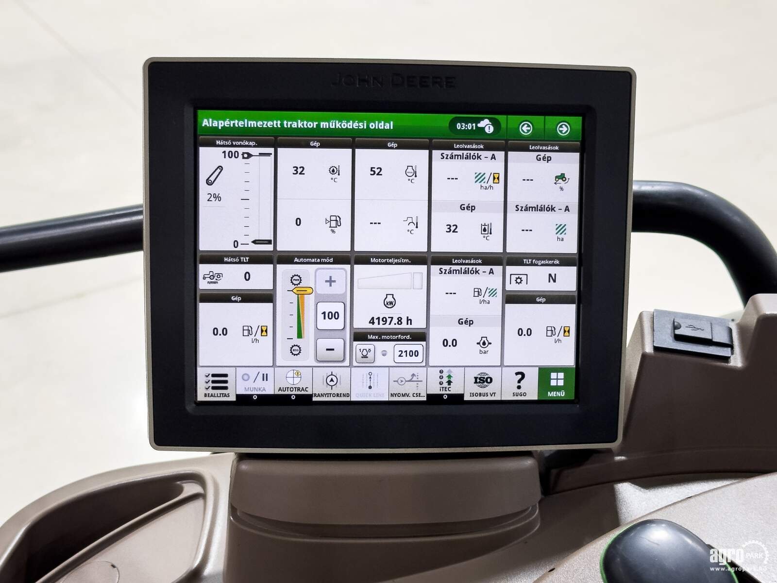 Traktor Türe ait John Deere 6155R, Gebrauchtmaschine içinde Csengele (resim 22)