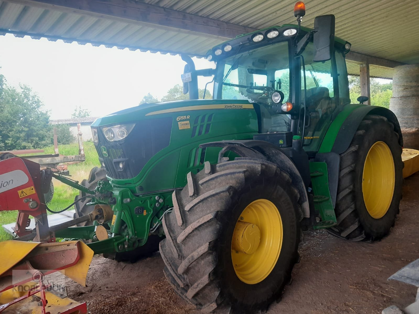 Traktor a típus John Deere 6155R, Gebrauchtmaschine ekkor: Ringsheim (Kép 4)