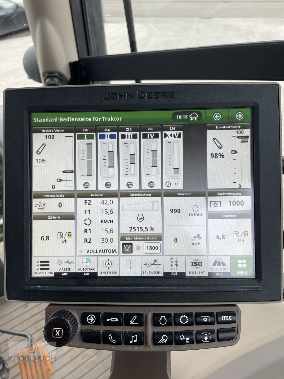 Traktor a típus John Deere 6155R, Gebrauchtmaschine ekkor: Ringsheim (Kép 10)