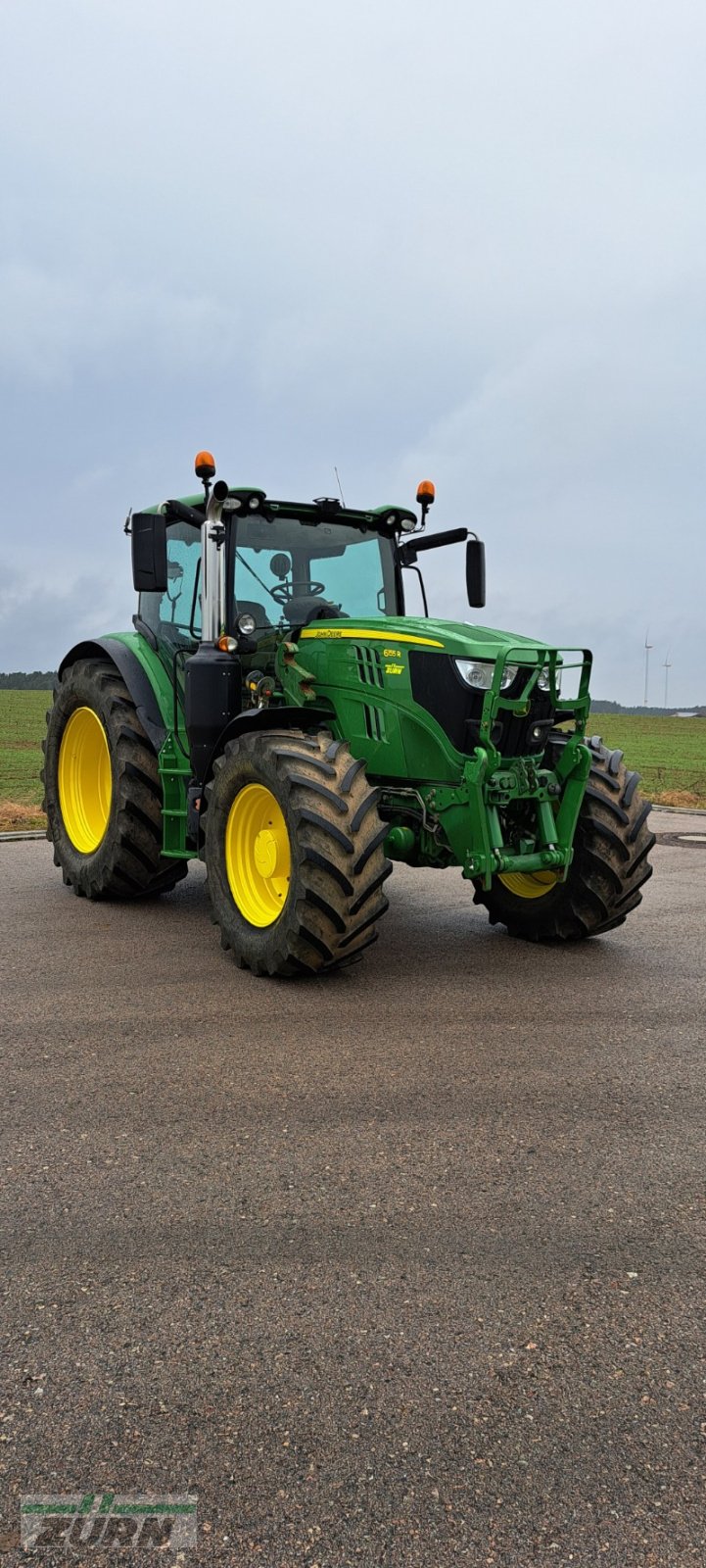 Traktor Türe ait John Deere 6155R, Gebrauchtmaschine içinde Windsbach (resim 1)