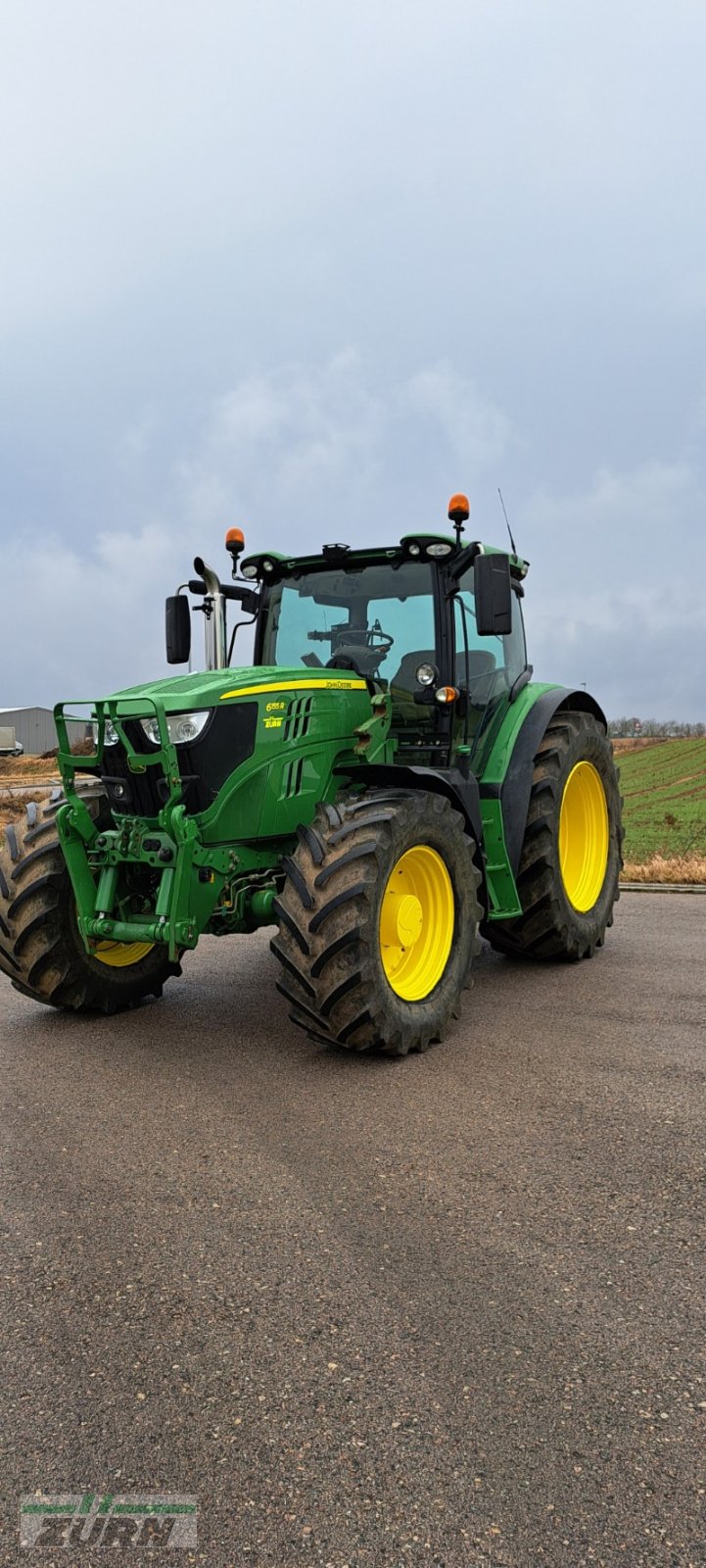 Traktor типа John Deere 6155R, Gebrauchtmaschine в Windsbach (Фотография 3)