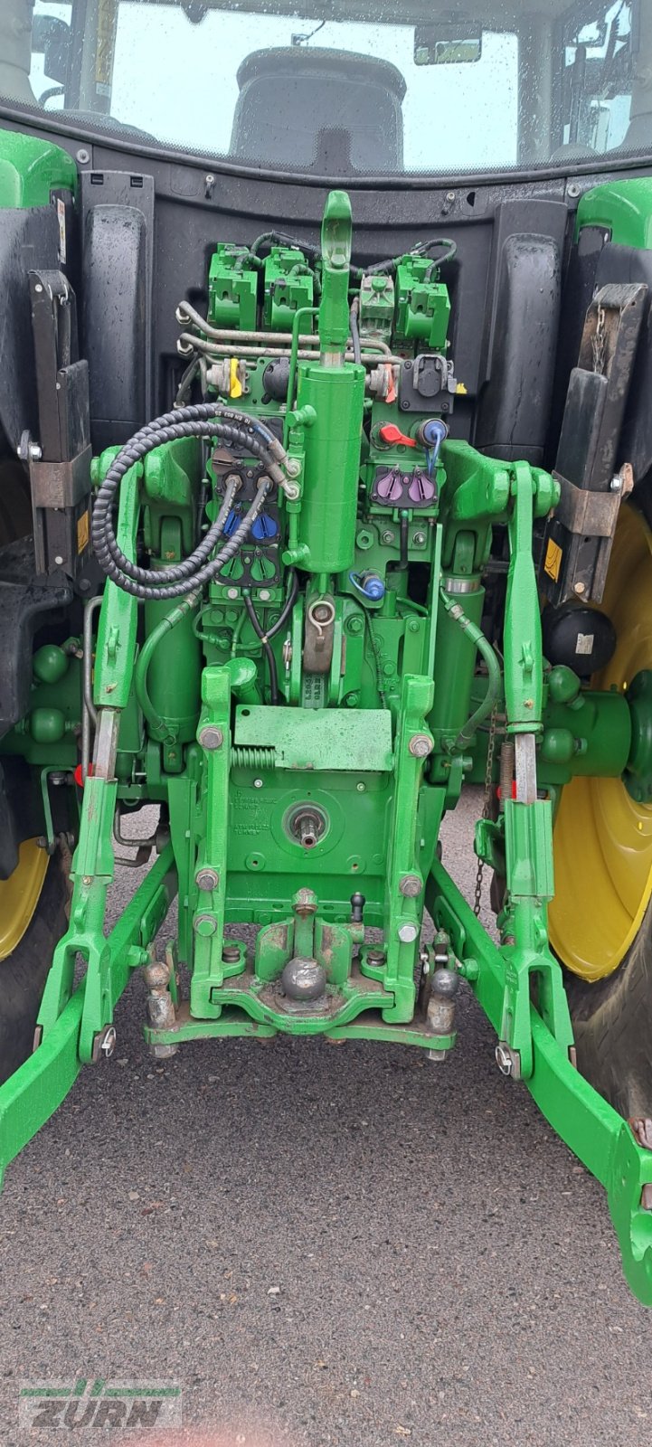 Traktor Türe ait John Deere 6155R, Gebrauchtmaschine içinde Windsbach (resim 7)