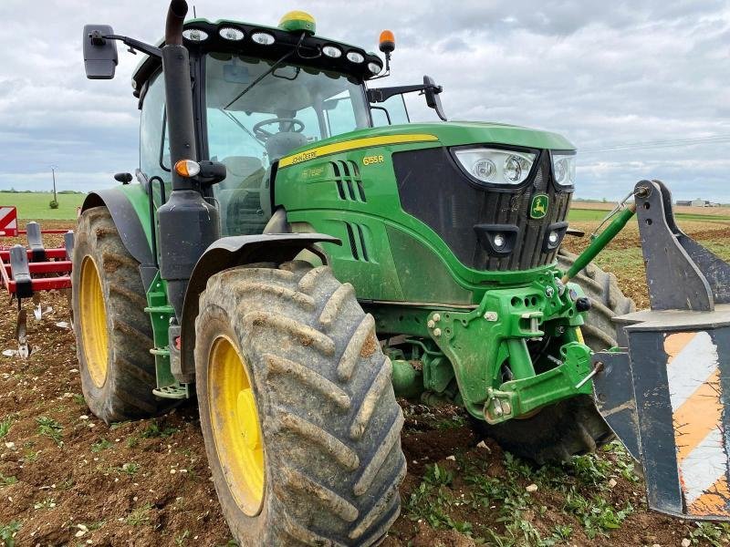 Traktor typu John Deere 6155R, Gebrauchtmaschine v SAINT-GERMAIN DU PUY (Obrázek 2)