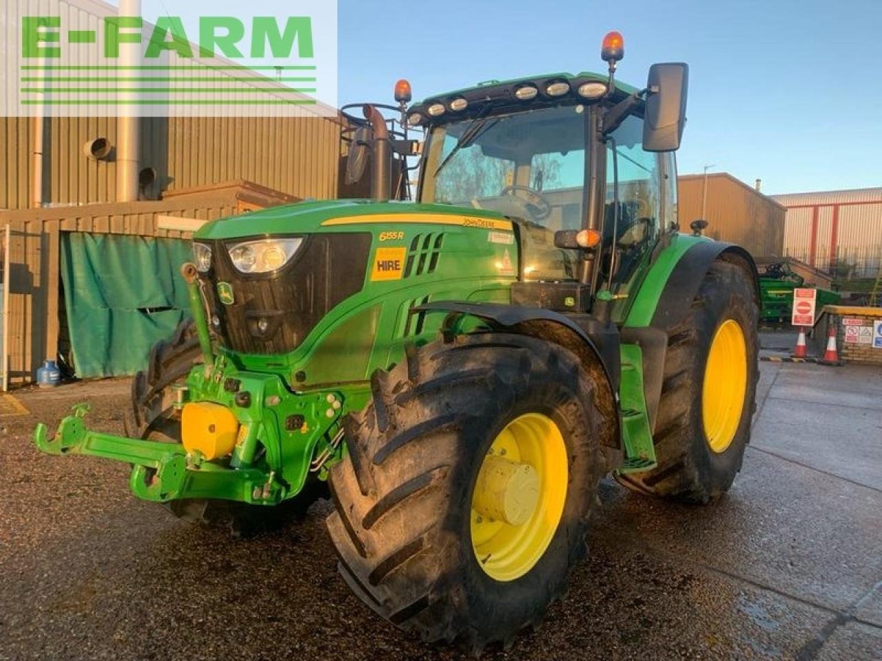 Traktor του τύπου John Deere 6155r, Gebrauchtmaschine σε Norwich (Φωτογραφία 1)