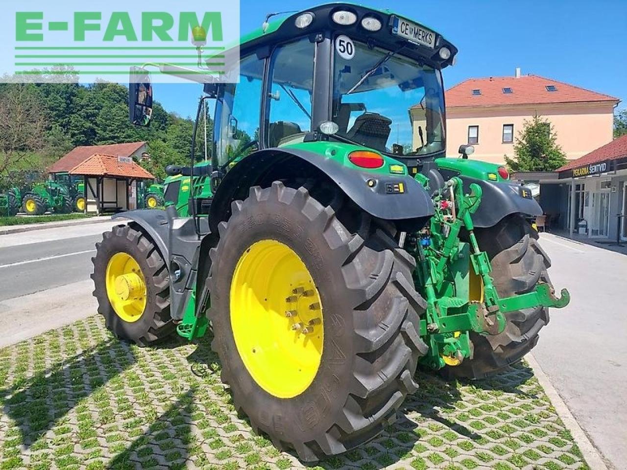 Traktor typu John Deere 6155r, Gebrauchtmaschine w GROBELNO (Zdjęcie 10)