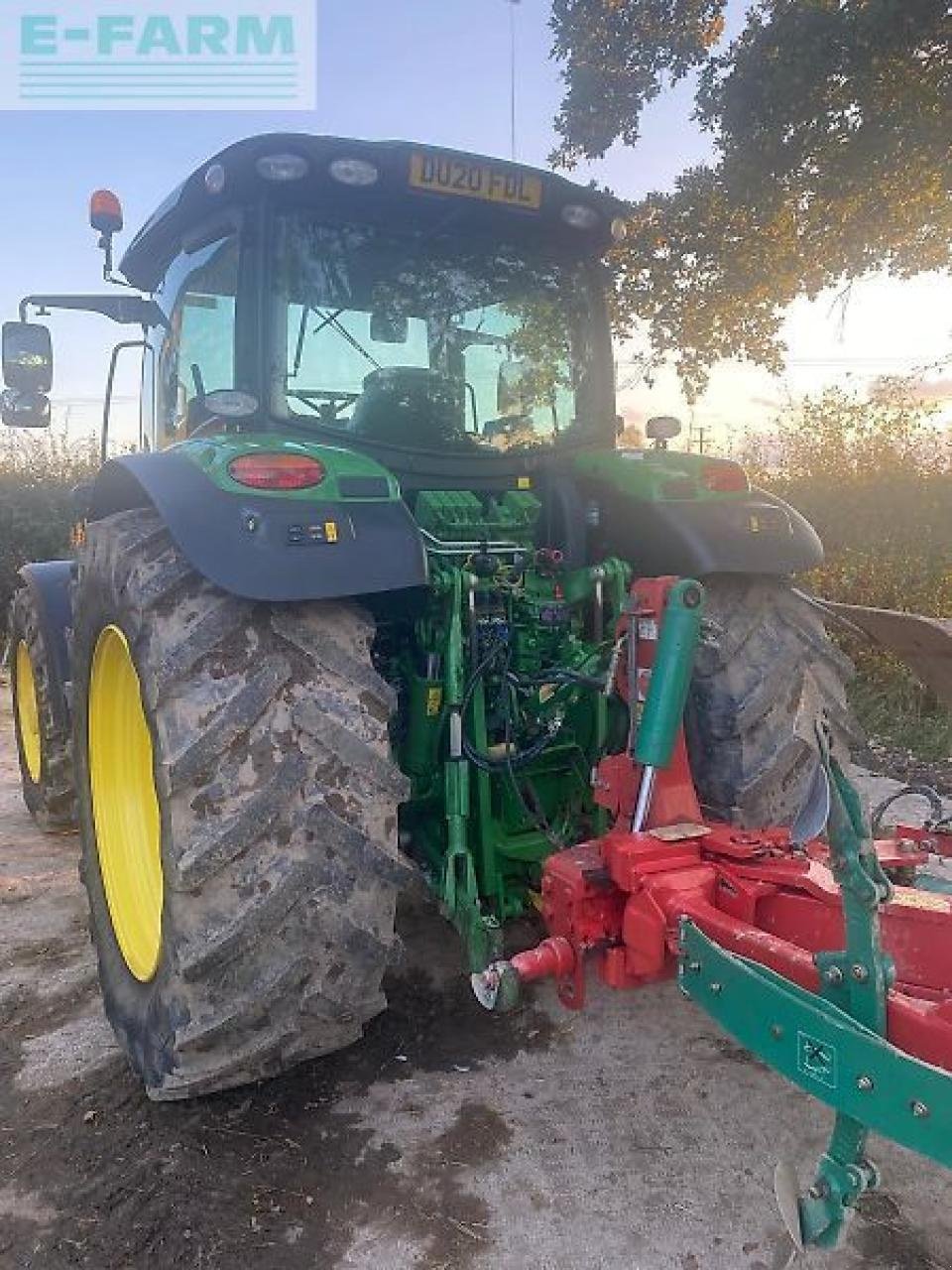 Traktor del tipo John Deere 6155r, Gebrauchtmaschine en SHREWSBURRY (Imagen 2)