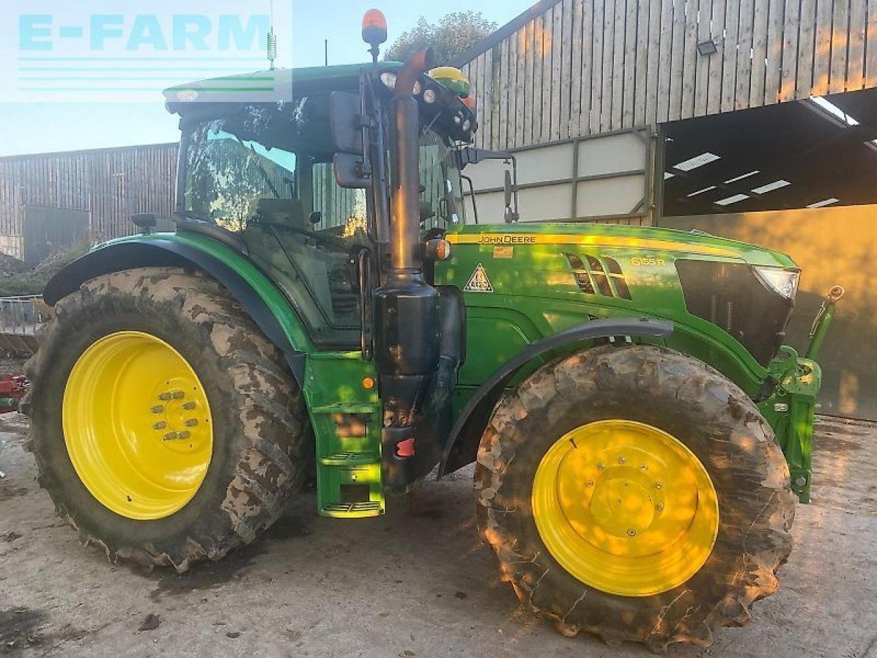 Traktor a típus John Deere 6155r, Gebrauchtmaschine ekkor: SHREWSBURRY (Kép 4)