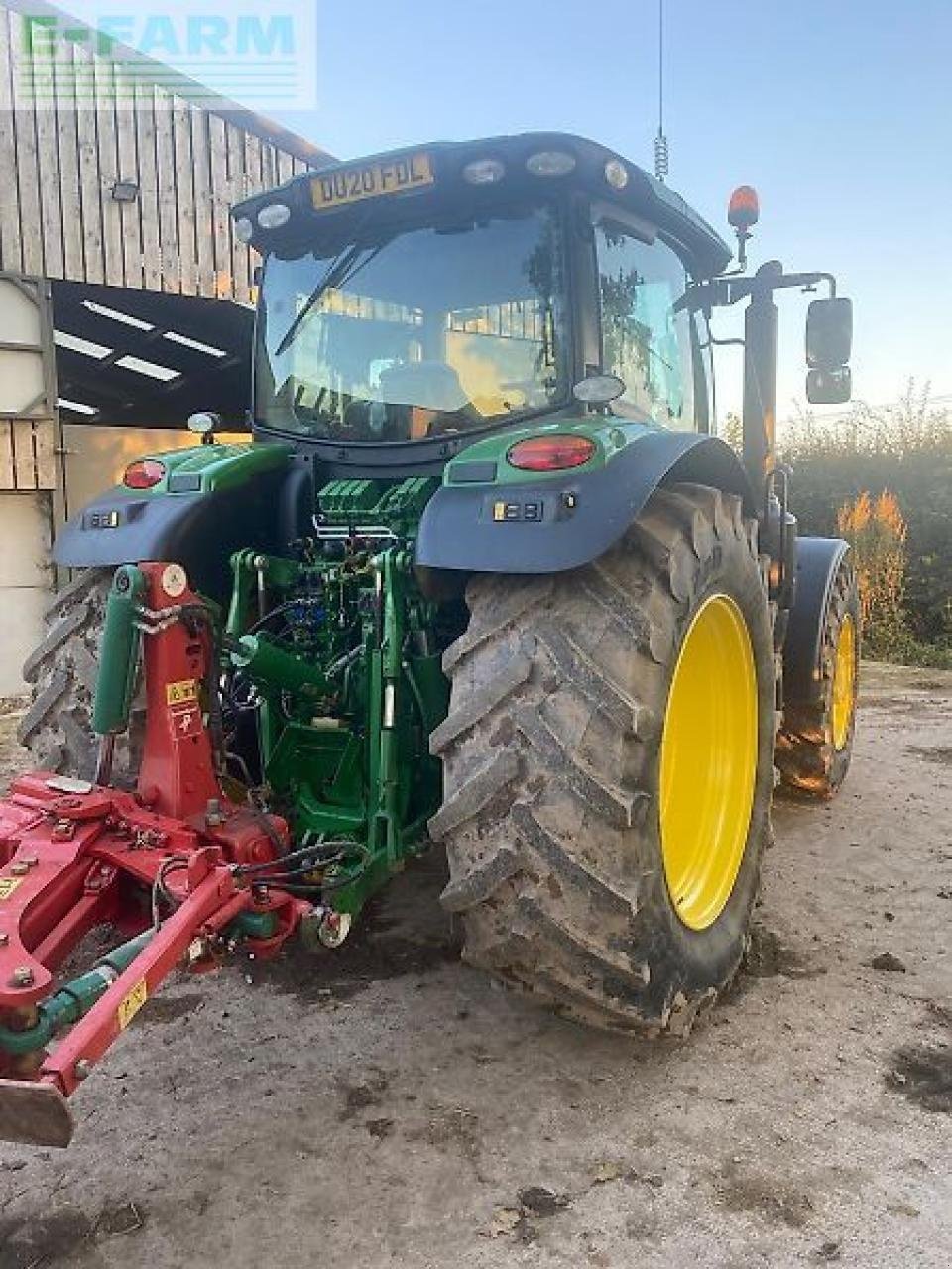 Traktor typu John Deere 6155r, Gebrauchtmaschine v SHREWSBURRY (Obrázek 10)