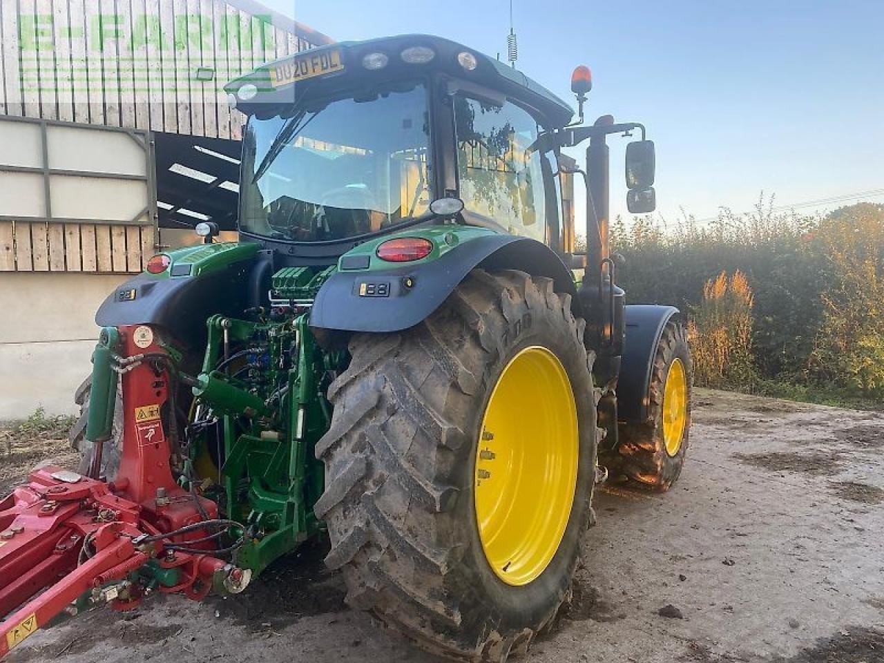 Traktor Türe ait John Deere 6155r, Gebrauchtmaschine içinde SHREWSBURRY (resim 11)