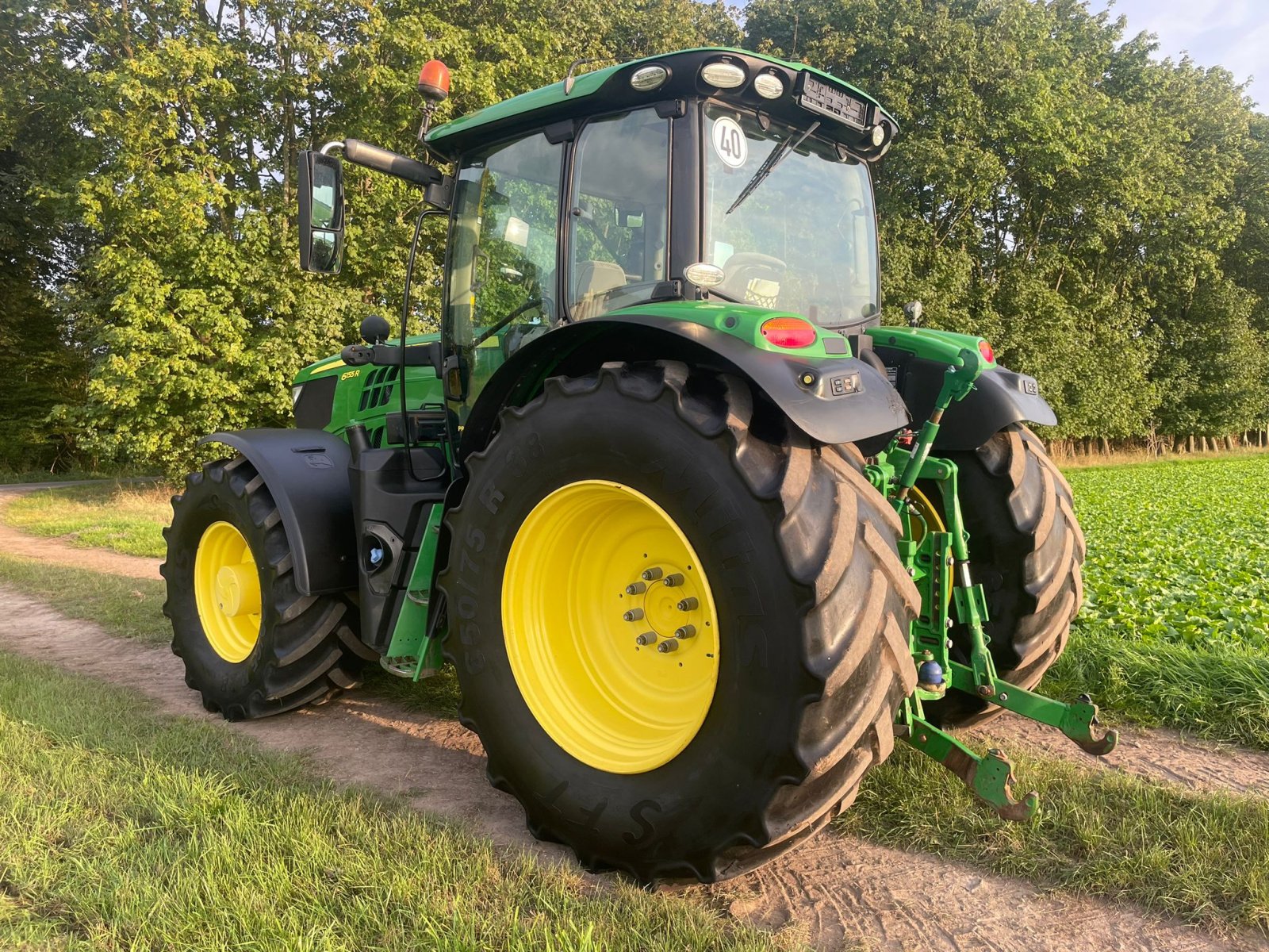 Traktor des Typs John Deere 6155R, Gebrauchtmaschine in Dinklage (Bild 4)