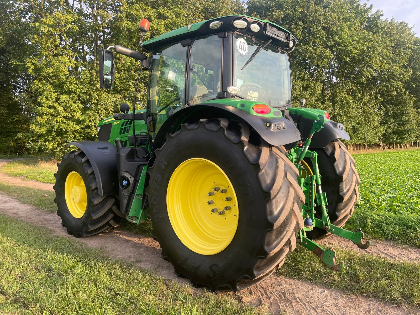 Traktor van het type John Deere 6155R, Gebrauchtmaschine in Dinklage (Foto 5)