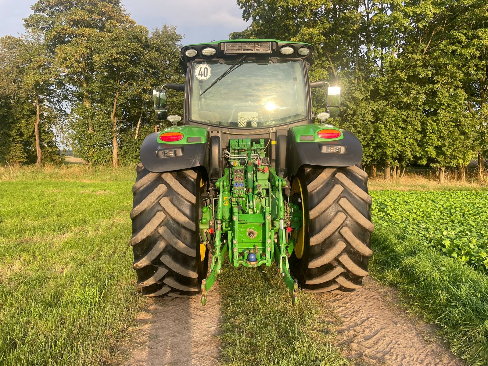 Traktor van het type John Deere 6155R, Gebrauchtmaschine in Dinklage (Foto 7)