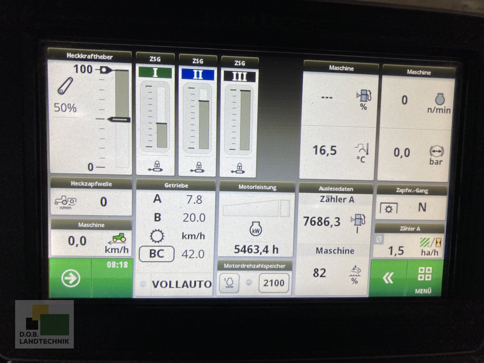 Traktor του τύπου John Deere 6155R, Gebrauchtmaschine σε Leiblfing (Φωτογραφία 6)