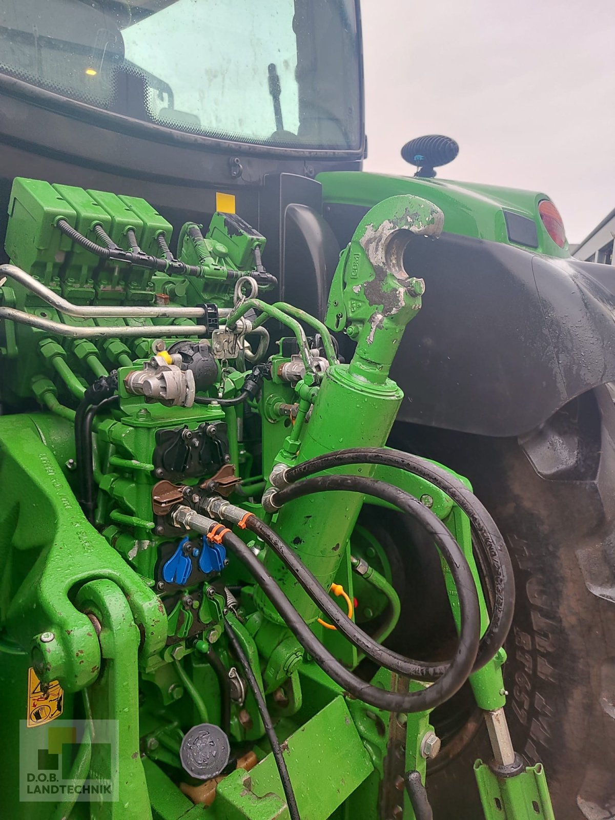 Traktor typu John Deere 6155R, Gebrauchtmaschine w Langweid am Lech (Zdjęcie 5)