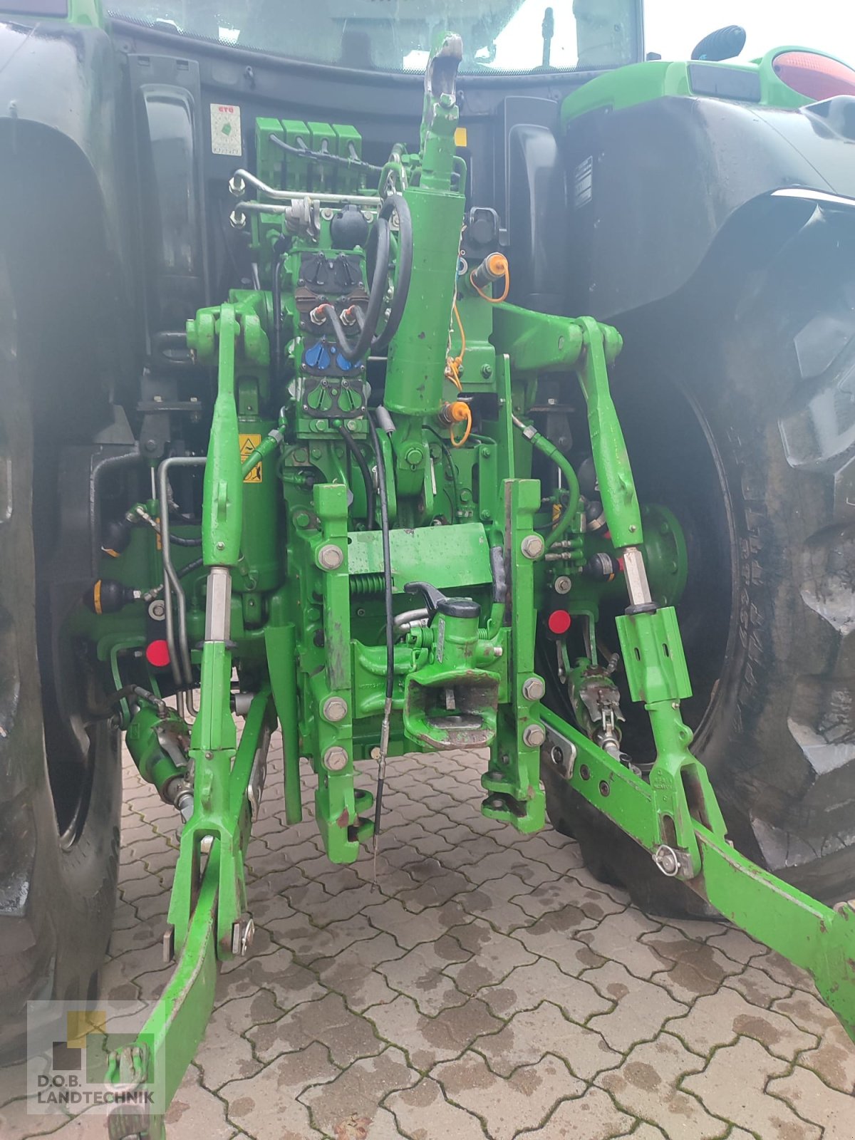 Traktor a típus John Deere 6155R, Gebrauchtmaschine ekkor: Langweid am Lech (Kép 7)